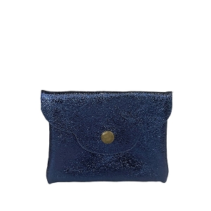  ARZHELENN<br>BLEU MARINE CUIR METALLISE 