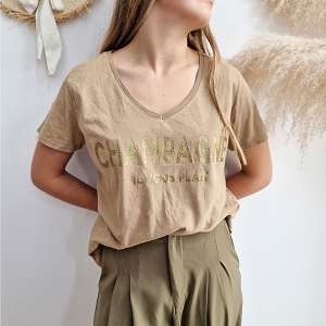  CHAMPAGNE<br>BEIGE TEXTILE OR