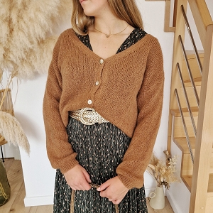  ELODIE<br>CAMEL TEXTILE 