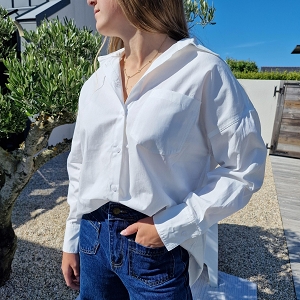 GRACE AND MILA SIRA<br>BLANC