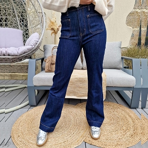 RANNOU SHOP WIDE<br>JEANS BRUT