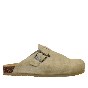  DAVIA<br>BEIGE CUIR VELOURS ET NUBUCK 