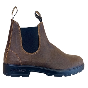 BLUNDSTONE WAX SUEDE CHOCOLATCUIR VELOURS ET NUBUCK