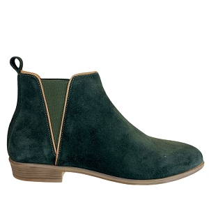  ESPECHE<br>VERT PIN CUIR VELOURS ET NUBUCK 