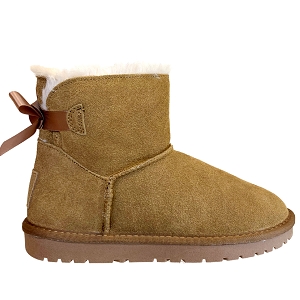  KNUTE<br>CAMEL CUIR VELOURS ET NUBUCK 