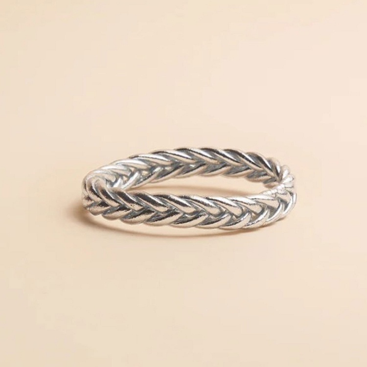 Kumali by shanshan<br>braided argent