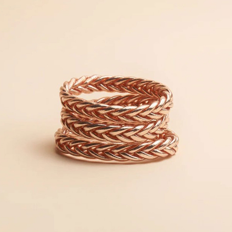 Kumali by shanshan<br>braided champagne rose5103204_2