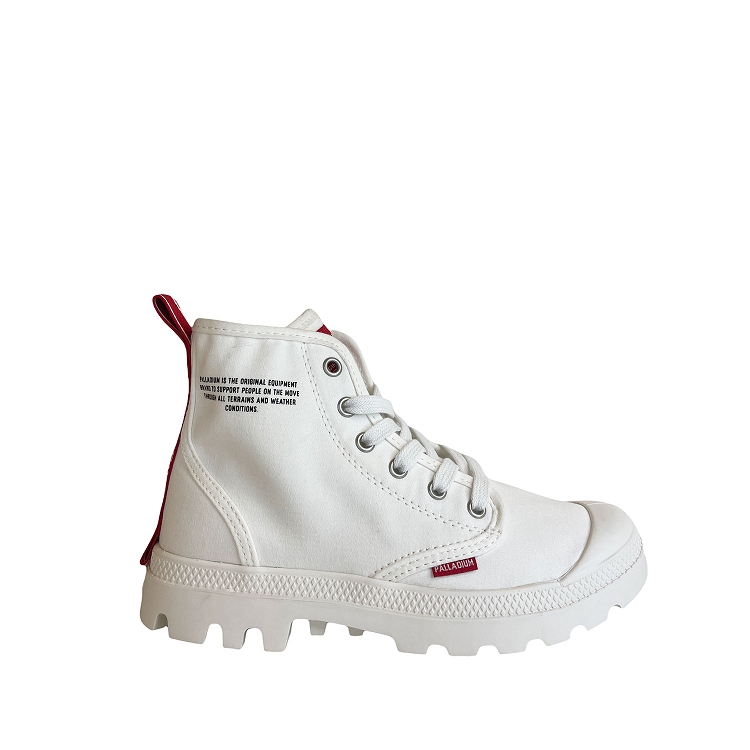 Palladium<br>pampa hi dare blanc