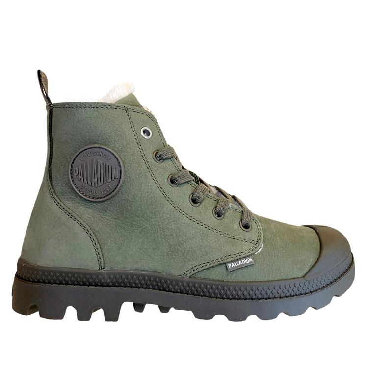 Palladium<br>pampa wool kaki