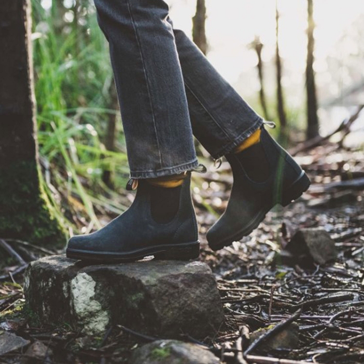 Blundstone<br>wax suede bleu marine6329102_4